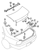 844331E430 - : Torsion Bar for Nissan Image