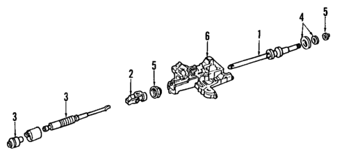 Steering Column for 1992 Ford Mustang #3