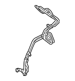 2955012100 - Cooling System: Hose &amp; Tube Assembly for Mercedes-Benz Image