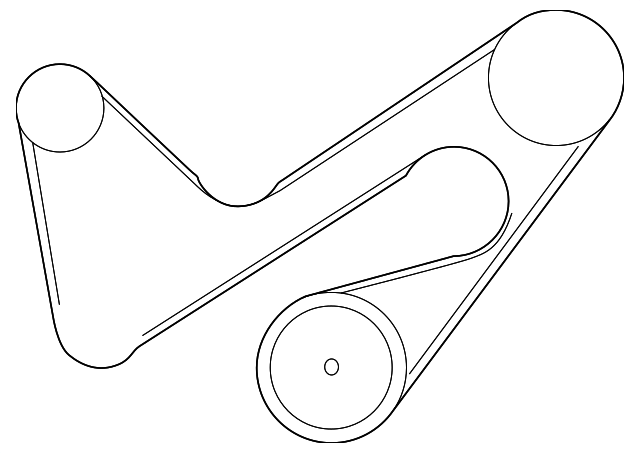 ZZC0-18-381A - Serpentine Belt - 2005-2006 Mazda Tribute | Mazda Swag