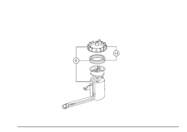 1634701294 - Fuel System: Fuel Delivery Module for Mercedes-Benz Image image