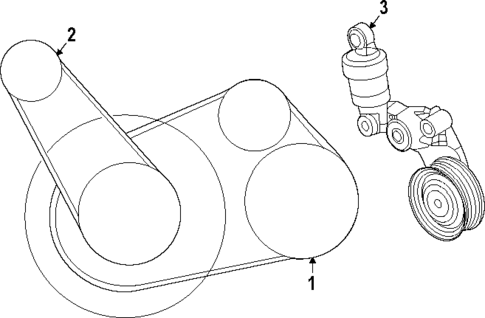 Belts & Pulleys for 2025 Mazda CX-70 #0