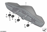 63218541629 - : Led Taillight Cluster for BMW-Motorrad Image