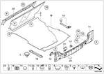 51468204266 - Vehicle Trim: Through-Loading Cross Member Trim for BMW Image