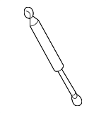 6893048012 - Body: Glass Support for Toyota: Highlander Image