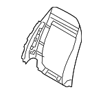 DS7Z5460762A - Body: Seat Back Panel for Ford: Fusion | Lincoln: MKC, MKX, Nautilus Image
