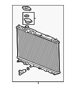 19010RW0A51 - : Radiator Assembly for Acura Image