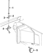 8845945900 - : Horn for Isuzu Image