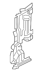 4K0121283AC - Body: Air Baffle for Audi: A6 Quattro, A7 Sportback Image