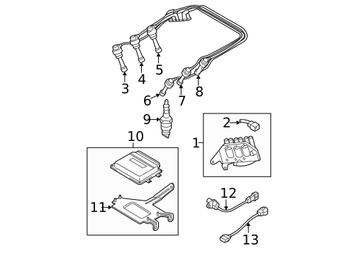 Powertrain Control for 2009 Kia Sportage #1
