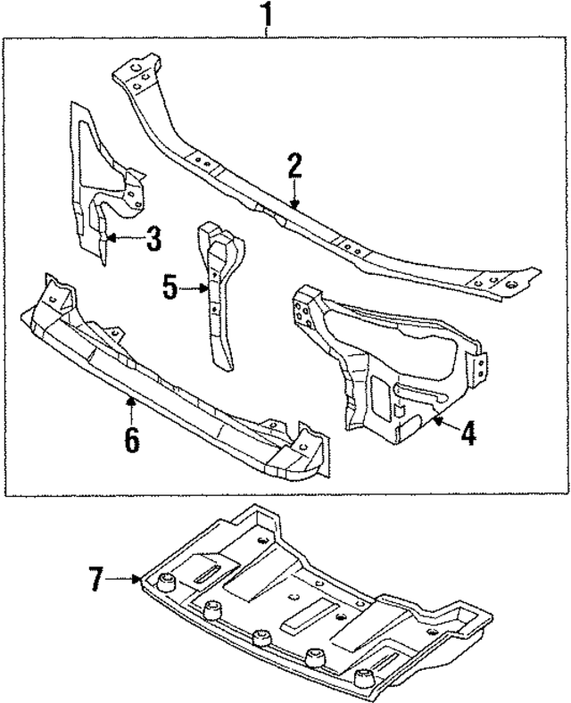 53020PA070 - : Side Panel for Subaru Image