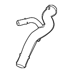 195036S9A00 - Cooling System: Lower Pipe for Acura Image