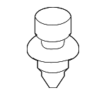 3541113 - Electrical: Head Air Bag Clip for Volvo: 940, 960, C30, C40 Recharge, C70, EC40, EX90, S40, S60, S60 Cross Country, S80, S90, V50, V60, V60 Cross Country, V70, V90, V90 Cross Country, XC40, XC40 Recharge, XC60, XC70, XC90 Image