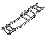 68320896AB - Body: Frame Assembly for Ram: 1500 Image