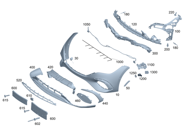 2958855200 - : Trim Strip for Mercedes-Benz Image