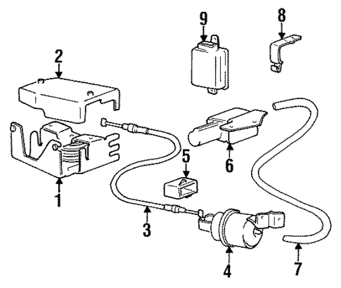 Cruise Control System for 1996 Hyundai Sonata #0