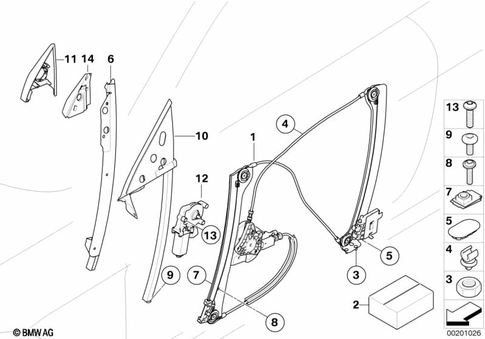 Door, Front for 2004 BMW M6 #0
