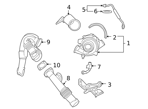 Turbocharger, Supercharger & Ram Air for 2003 Ford F-250 Super Duty #0