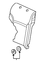 561885805BDTJD - : Seat Back Cover for Volkswagen: Passat Image