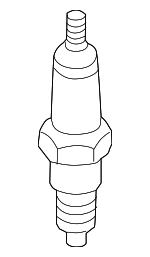 6K905601D - Electrical: Spark Plug for Volkswagen: Beetle, Golf, Golf Alltrack, Golf SportWagen, GTI, Jetta, Passat Image