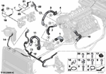 11537545665 - Radiator: Hose, Thermostat-Coolant Pump for BMW Image