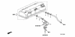 91405PM5004 - Engine: CLAMP, TUBE (D17) for Honda Image