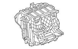 42906887 - : AC &amp; Heater Case for GM Image