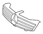 2198801683 - Body: Grille for Mercedes-Benz Image