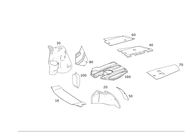 2046823341 - Trim: Damping for Mercedes-Benz Image image