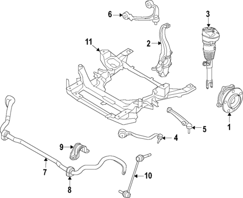 Suspension Components for 2024 BMW 530i #2