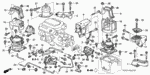 17205PC6000 - Body/Air Conditioning: CLAMP, TUBE (7.5X2) for Honda Image