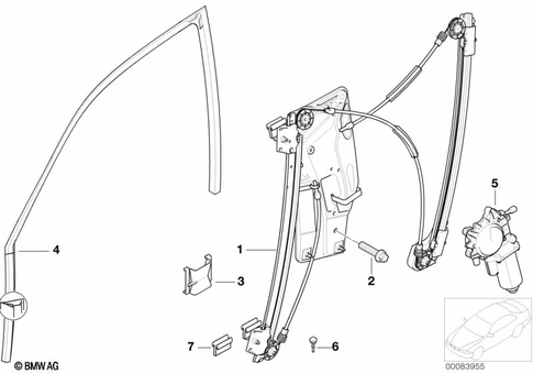 Door, Front for 2001 BMW M5 #0