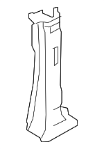 7P0809203 - Body: Hinge Pillar Reinforced for Volkswagen Image