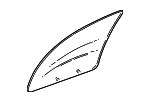 10233406 - Body: Glass for Chevrolet: Venture | Oldsmobile: Silhouette Image