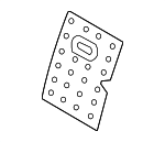 LR081195 - Body: Mat for Land Rover: Discovery Image