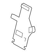 LR081183 - Body: Upper Duct for Land Rover: Discovery Image