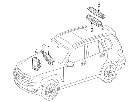 Electrical Components for 2019 Mercedes-Benz GLC 43 AMG&reg; #7