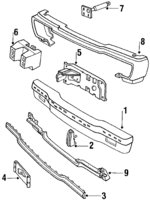 E3DZ17C887A - Body: Rub Strip for FORD Image