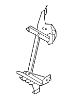 31368116 - Cooling System: Radiator Bracket for Volvo Image