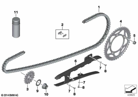 Torque-Transfer Mechanism, Motorcycle for 2014 BMW-Motorrad S 1000 XR #0