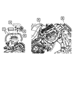 5193091AB - : Battery Wiring for Dodge: Ram 1500 Image