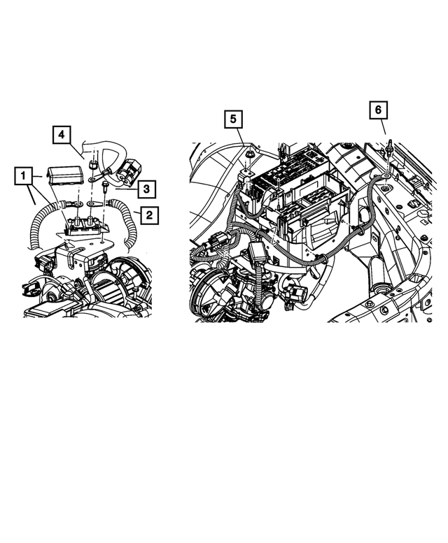 5148137AB - : Battery Wiring for Mopar Image