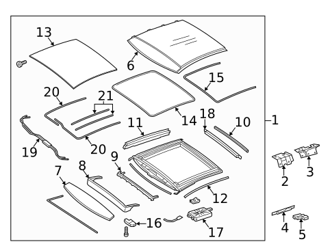 Sunroof for 2020 Mercedes-Benz S65 AMG #0