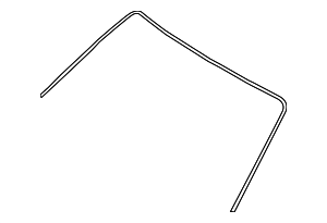 G2G1689900 - Body: Lift Gate Glass Dam for INFINITI: EX35, EX37, FX35, FX37, FX45, FX50, G20, G25, G35, G37, I30, I35, J30, M35h, M37, M45, M56, Q40, Q45, Q50, Q60, Q70, Q70L, QX4, QX50, QX56, QX70, QX80 Image