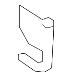 18207549977 - Exhaust: Converter &amp; Pipe Rear Bracket for BMW: 1 Series M, 128i, 135i, 325i, 325xi, 328i, 328i xDrive, 328xi, 330i, 330xi, X1 Image