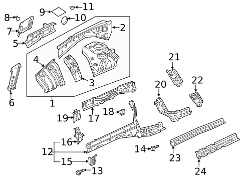 Engine Appearance Cover for 2024 INFINITI QX50 #8