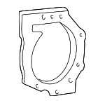 30677767 - Cooling System: Water Pump Assembly Gasket for Volvo: 850, 960, C30, C70, S40, S60, S60 Cross Country, S70, S80, S90, V40, V50, V60, V60 Cross Country, V70, V90, XC60, XC70, XC90 Image