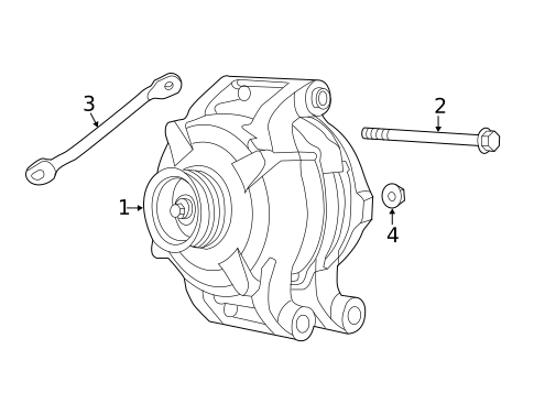Alternator for 2015 Dodge Charger #0