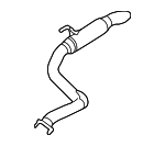 287504D100 - : 2007-2008 Hyundai Entourage - Tail Pipe for Hyundai: Entourage Image
