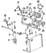 1530481 - HVAC: ACDelcoâ„¢ AC Hoses for GM Image